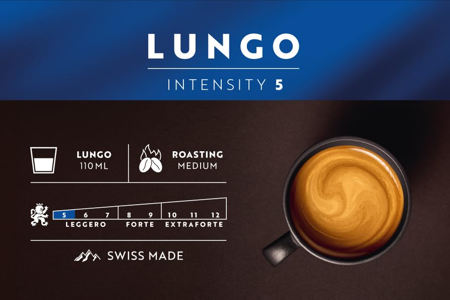 Café Royal Professional Pads, Lungo, 50 Nespresso (R) Professional kompatible Pads für Office und Gastronomie, Rainforest Alliance zertifiziert, 100 Prozent Arabica Kaffee, Intensität 5 3