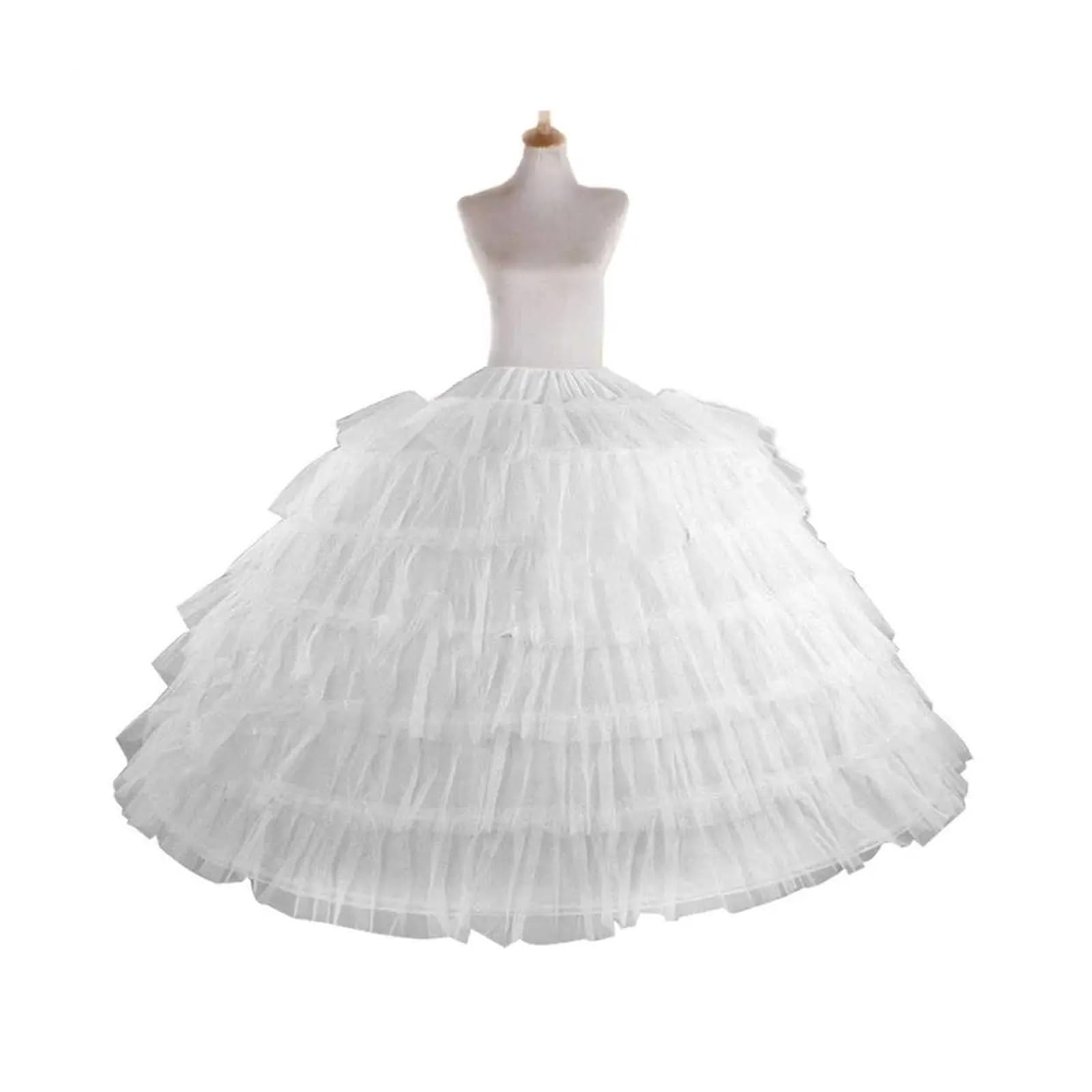 Robe de bal blanche complète, cerceaux, accessoires mariage, jupon, sous-jupe, robe Quinceanera for mariée