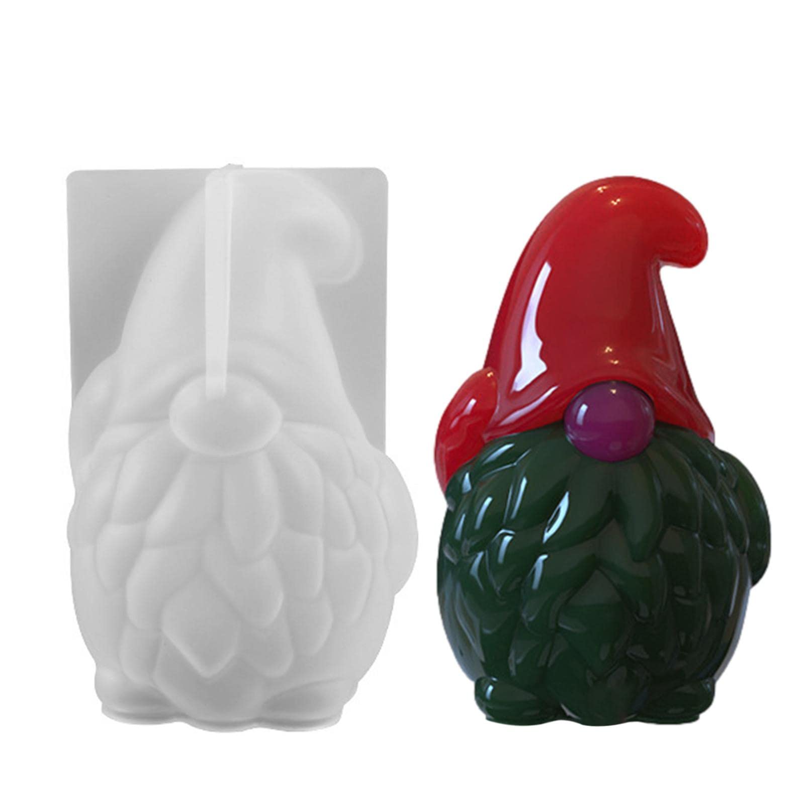 Dongzhi Silicone Mold - Dwarf Fondant Mould - Epoxy Resin Mold Soap Mold Candle Mold Mold for Chocolate, Candy, Gummy, Cake Decoration Baking - Random Color
