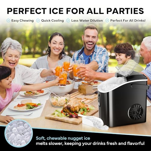 Máquina de hielo nugget EKONO 34 lbs/24H miniatura 4