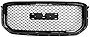 ZMAUTOPARTS Mesh Style Front Upper Hood Grille Grill Gloss Black For 2015-2020 GMC Yukon/XL/Denali