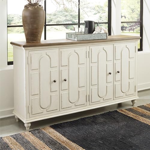 Signature Design by Ashley Roranville 69" Sideboard Buffet Accent Cabinet - image 2