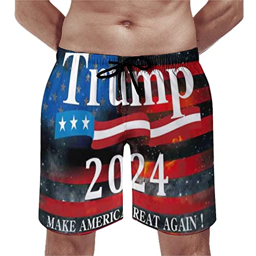 Board Shorts President Make America Great Again Swim Trunks Not Easy to Pilling Beach Shorts2