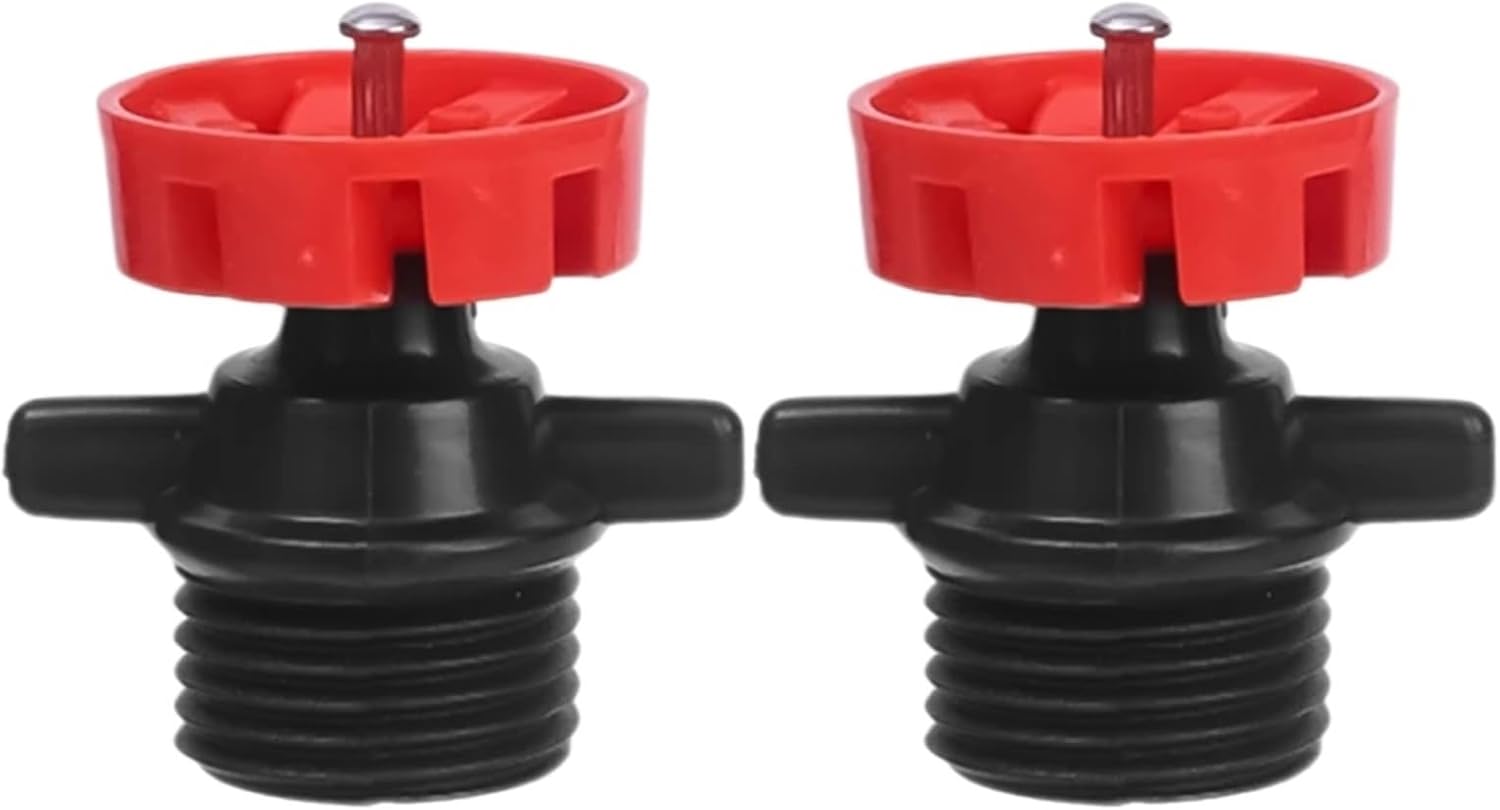 Automatic Rotation Nozzle 360° Thread Watering Irrigation Nozzle Sprinklers for Garden Lawn Flower Vegetable Irrigation(Blue-20pcs)