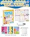 Magnetic Fraction Demonstration Book, Fraction Manipulatives with Magnetic Fraction Tiles & Circles, Montessori Magnetic Fraction Book for Hands-On Elementary Math Learning