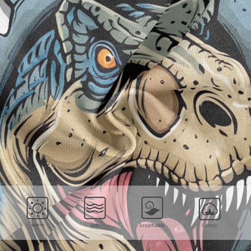 Toddler Underwear Floral 2t Cotton Little Girl Panties Fun Underpants Briefs Funny Dinosaur White3