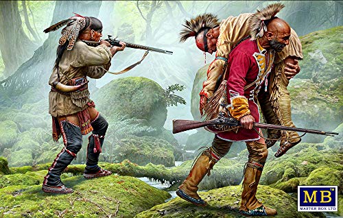 Masterbox Bundle LOT de Series Indianas Siglo XVIII 3 Kits Plástico 1/35 miniatura 4