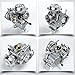 Carburetor Fits for Suzuki LT-F250 Ozark 250 2002-2009 2012-2014, LT-Z250 QuadSport Z 2004-2009, 13200-21G10 13200-05G22 Carb