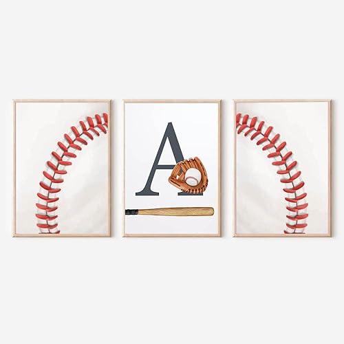 Póster de lienzo deportivo de fútbol americano, decoración de pared de béisbol, ilustraciones para adolescentes y niños, decoración de gimnasio