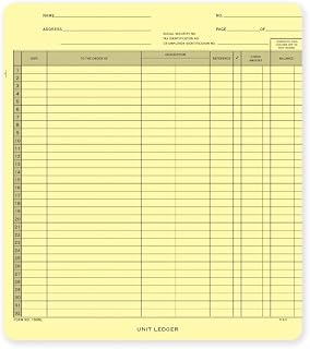 General Disbursement Ledger 9 1/2 x 10 3/4" Qty 25