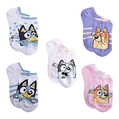 Image of Bluey 5PK CHEER SHORTIE SOCKS