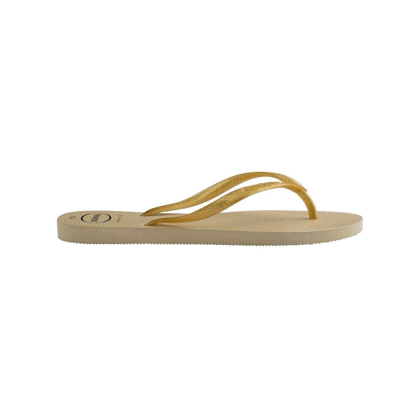 Havaianas Slim Gloss Women FlipFlop Sand Grey 8.5/9 UK