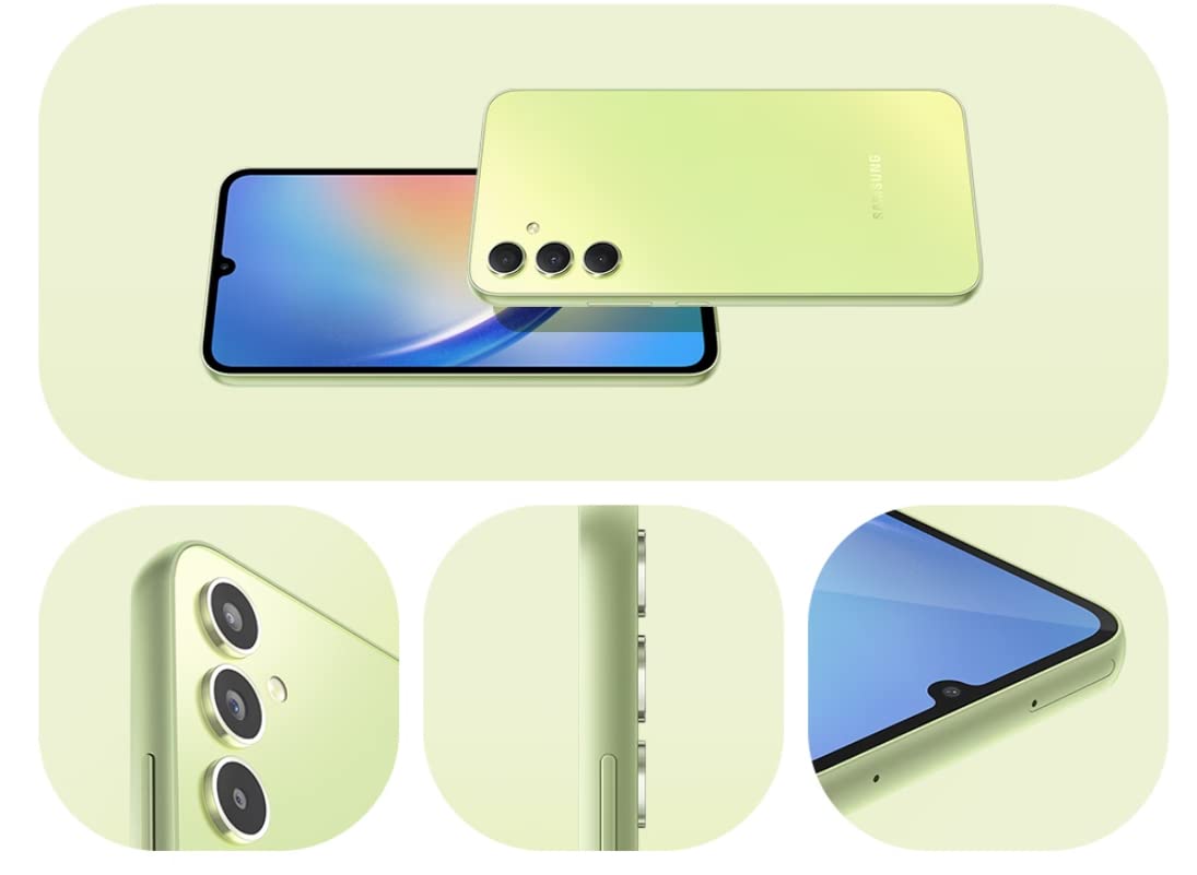 Amazon.com: Samsung Galaxy A34 5G + 4G LTE (128 GB + 6 GB
