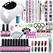 Produktbild Saint-Acior Gellack Nagelset Gelnägel Farben Nageldesign 24w UV/LED Lampe Set Soak Off UV Gel Gellacken Farbenset