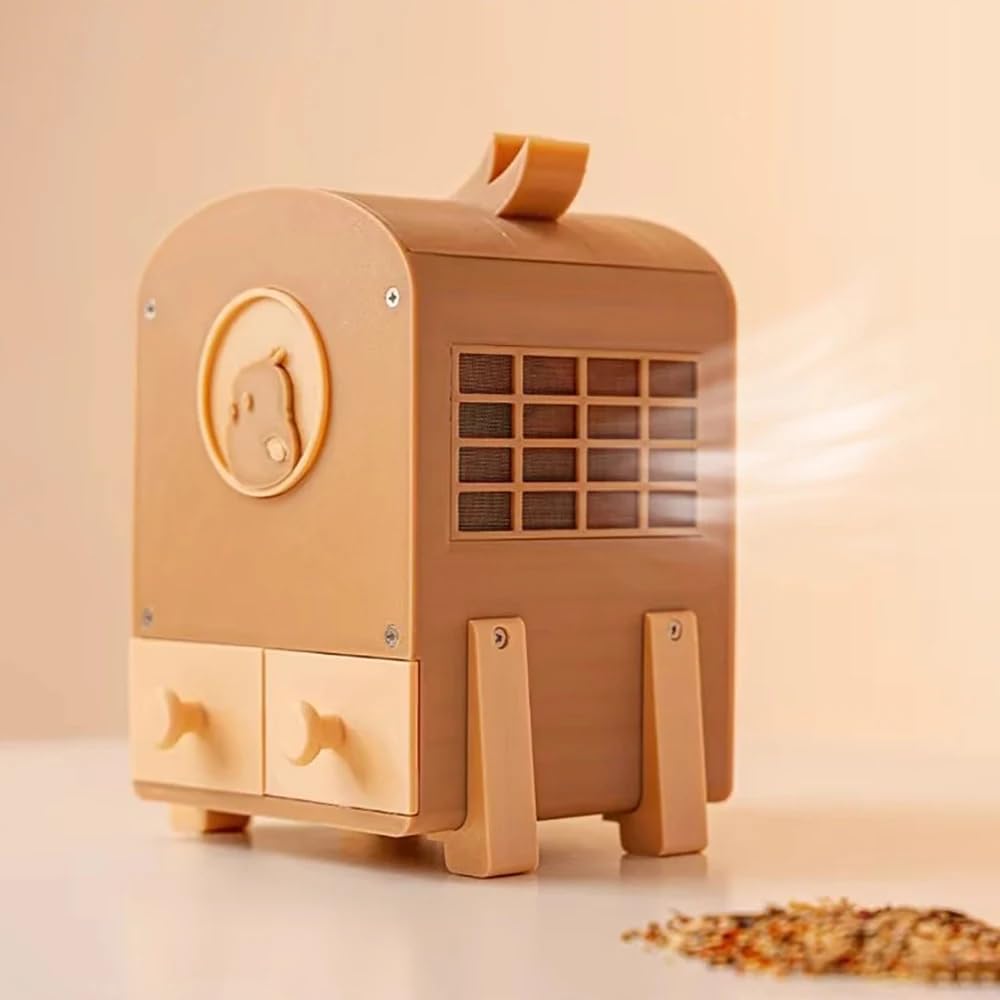 Décortiqueur de Graines pour Perroquets, Séparateur de Graines pour Oiseaux, Souffleur d'Air Portable et Réglable pour Millet et Graines