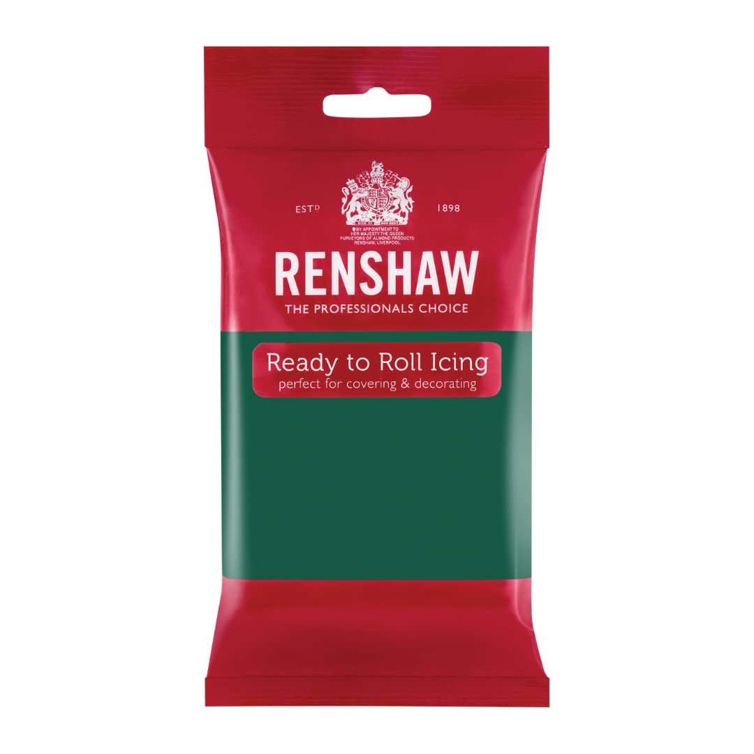 Renshaw Lincoln Green Just Roll With It Fondant Icing, 250 G (Pack Of 1) - Ready To Roll Icing For Cakes - View #11