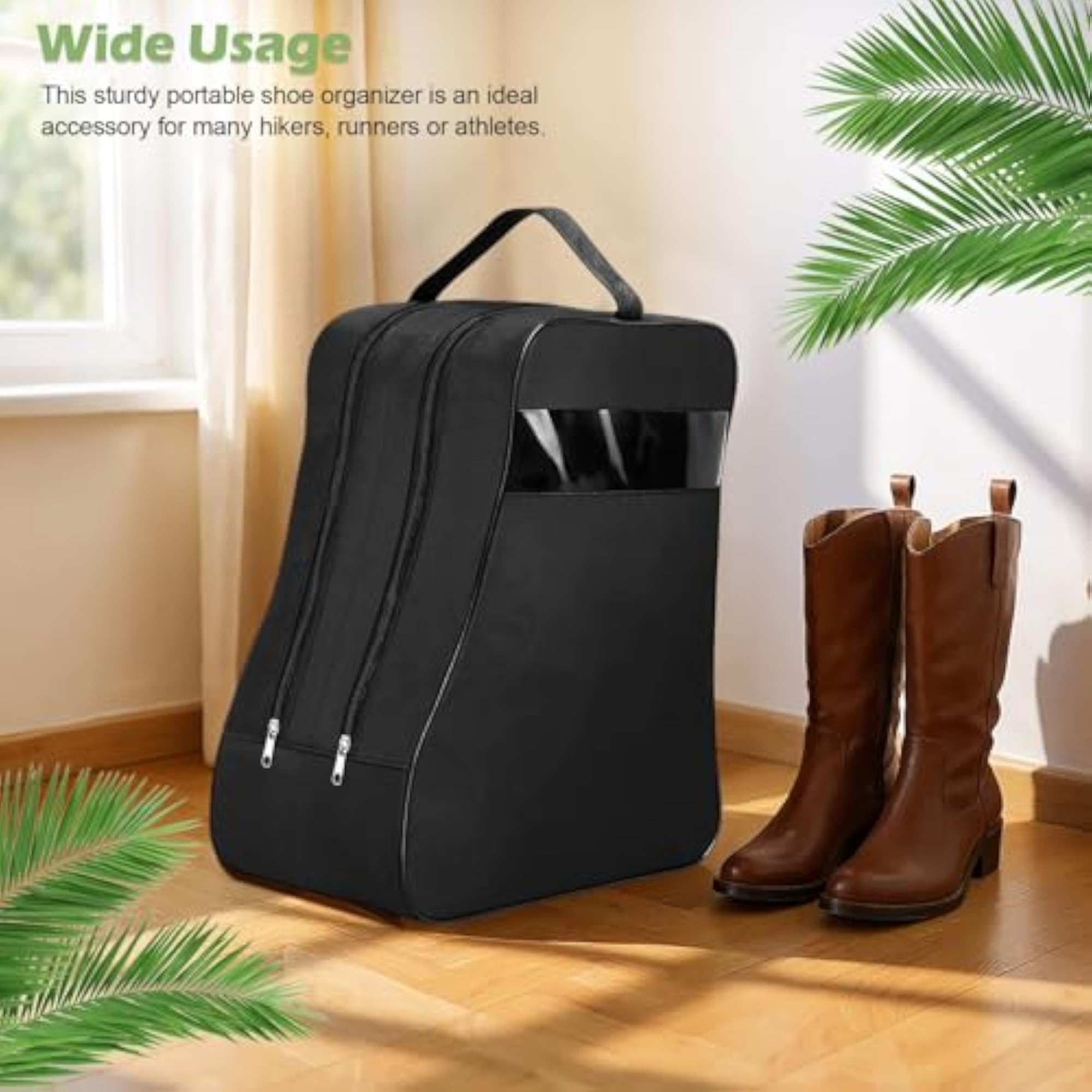 Boot Bags for Cowboy Boots, Travel Storage Bag