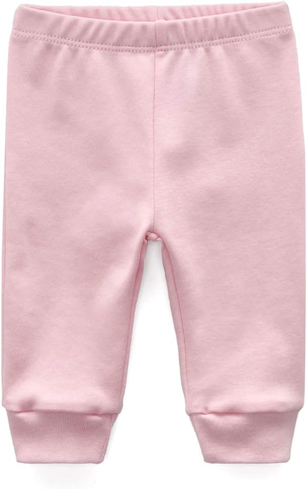 Unisex Newborn Baby Cotton 4-Pack Pants Embroidery Pringting Casual Leggings 0-24 Months for Boys and Girls - Image 5