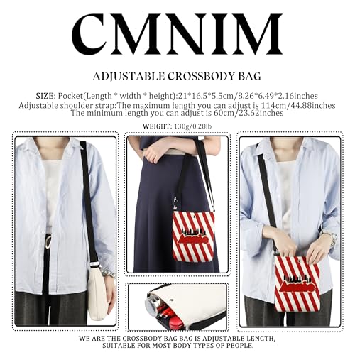 CMNIM Musical Merchandise Gifts Movie Crossbody Bag Shoulder 1982 Gifts for Theater Fans2