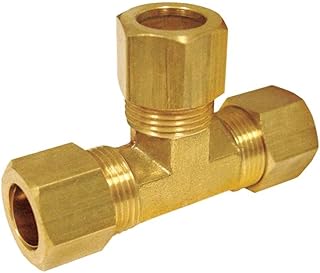 HOMEPLUS+ 5/16 in. Compression X 5/16 in. D Compression Brass Tee