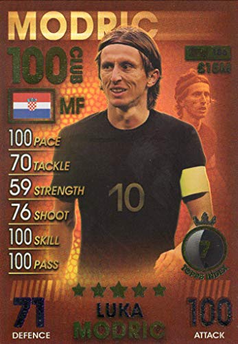 Preisvergleich Produktbild Match Attax 101 Luka Modric 100 Club Trading-Karte Kroatien