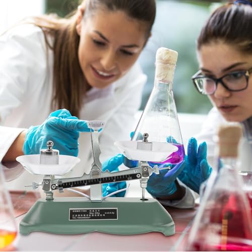 Balance à triple fléau mécanique pour cours de physique et sciences - 5
