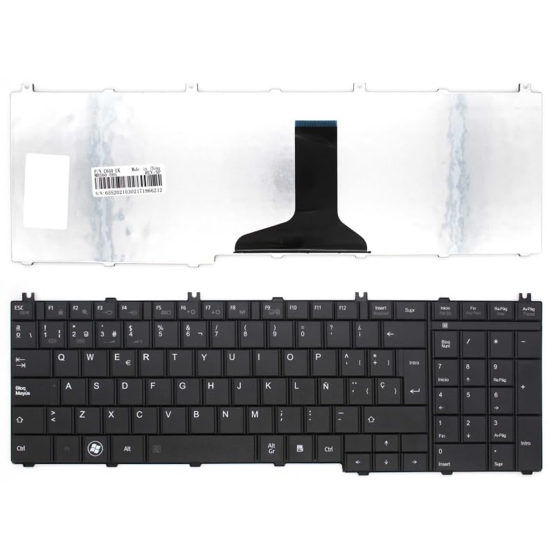 Teclado Compatible con Toshiba Satellite L755 L750D L750 L755D A000076190