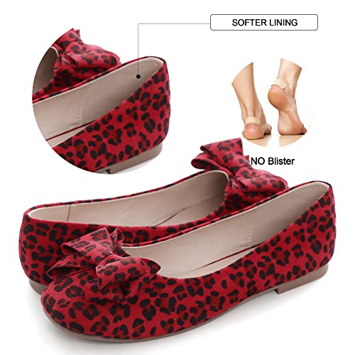 Image of Dear Time Women's Flats Shoes Bowknot Dressy Ballets Loafers Wedding Business Casual Walking Shoes