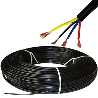 Lapras Copper 2.5MM(36/.30MM) 4 Core Wire for Home or Domestic Industrial Electric Wiring, Electric Wire 90Mtr