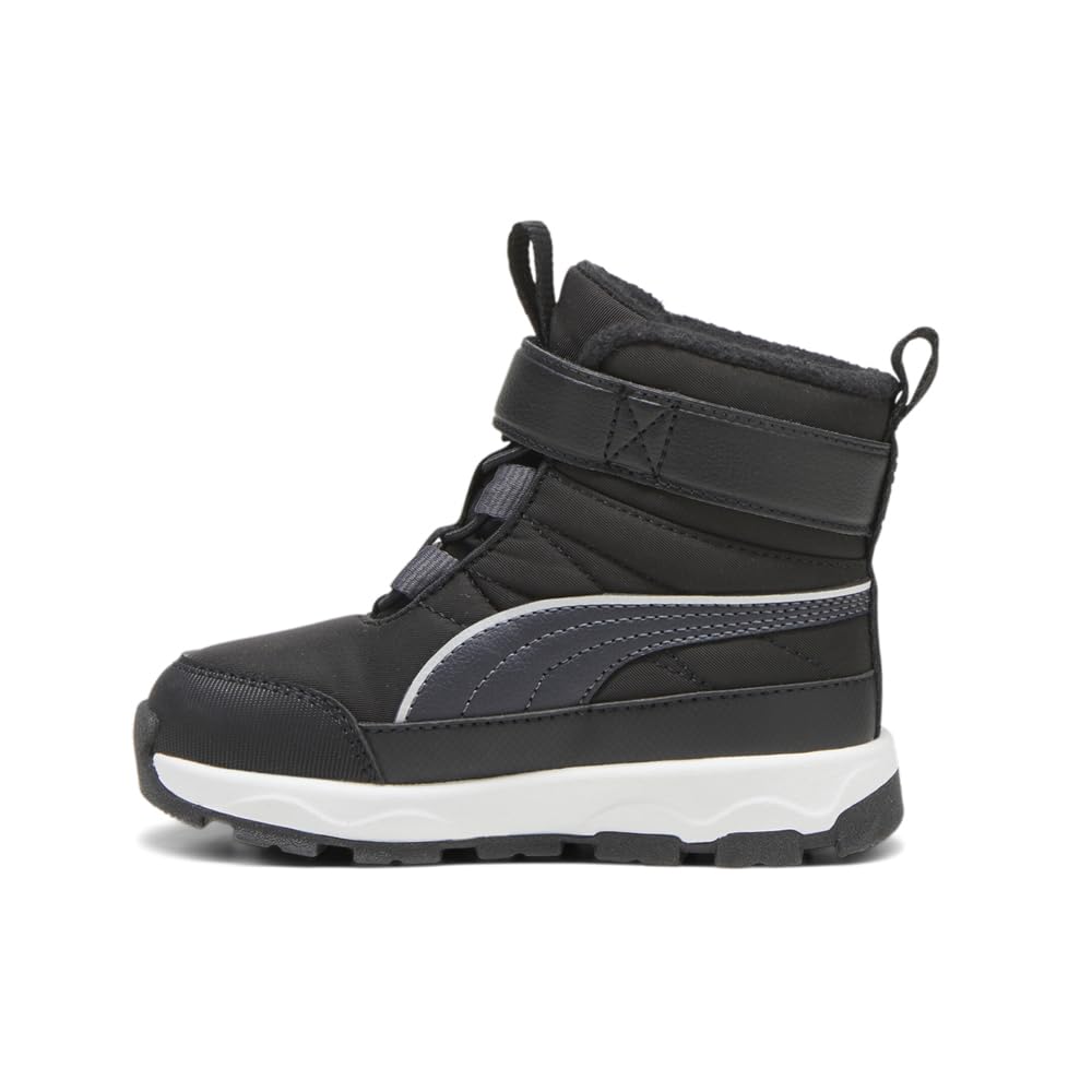 PUMA Bota unissex infantil Evolve com fecho alternativo para neve em promoção! Veja a oferta e mais achadinhos de Botas & Galochas Infantis 5 Hoje é o melhor dia para comprar PUMA Bota unissex infantil Evolve com fecho alternativo para neve com aquele preço maroto! Promoção! Aproveite a oferta! 5