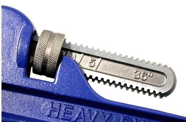 Generico CHIAVE GIRATUBI GIRA TUBI MODELLO AMERICANO DA 36" - 770 mm IN ACCIAIO FORGIATO