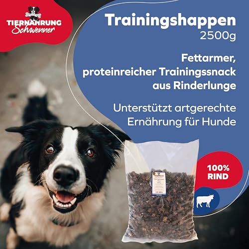 Tiernahrung Schwenner Rinderpansen für Hunde getrocknet – Dog Snacks - gesunde Kaustangen für die Hunde 1000g 12cm (Packung mit 2) – Ansicht 2