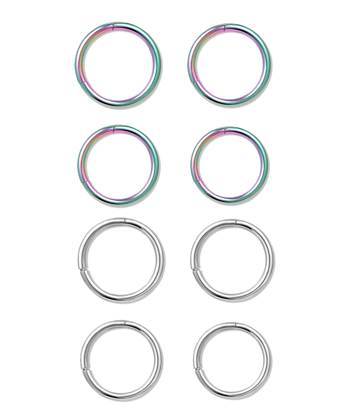 Anello Pall In Metallo In Acciaio Inossidabile 316l(243 - Foto 7