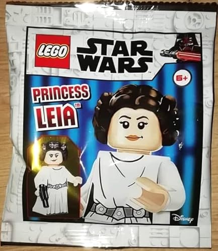 Star Wars: Principessa Leia Minifigure con pistola Blaster e Mantello Bonus - Lego - Immagine 2