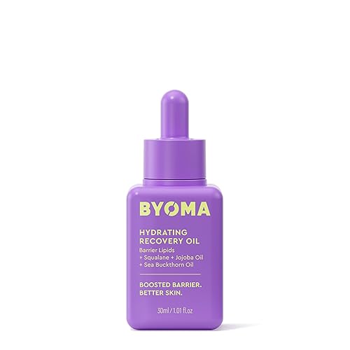BYOMA Aceite Hidratante de Recuperación - Aceite Facial de Lujo con Escualano, Aceite de Jojoba y Aceite de Espino Amarillo - Piel Instantáneamente