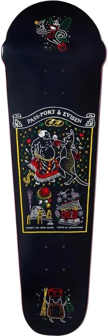 EVISEN エビセン スケートボード デッキ ゑびせん EVIRANGER DECK 8.125インチ NO125 EVISEN エビセン スケートボード デッキ ゑびせん EVIRANGER DECK