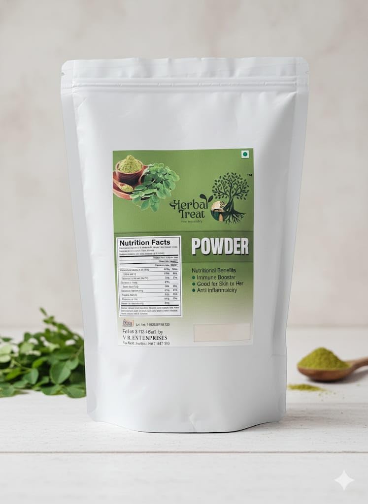 Organic Moringa Leaf Powder 1kg | Pure Drumstick Leaves Powder | Natural Superfood Supplement | Rich in Vitamins, Minerals & Amino Acids | Good for Immunity, Digestion, Skincare and Haircare — Amazon image 7