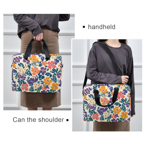 Funda para portátil ALAZA flores tropicales 13-15.6 pulg. miniatura 2