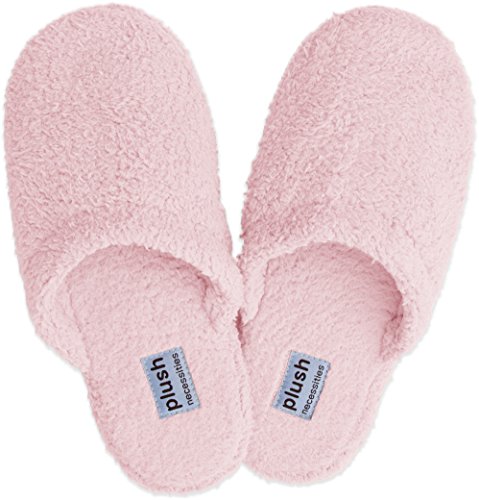 Plush Signature Slippers - 100% Soft Micro-Fleece House Slippers