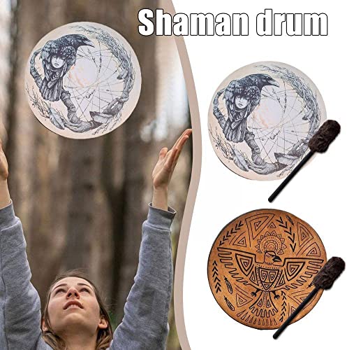 Tambor Shaman LIOONS 25 cm de Diámetro miniatura 5