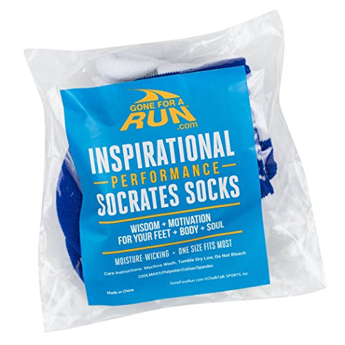 image for Gone For a Run Inspirational Ankle Socks for Women - Affirmation - Fun