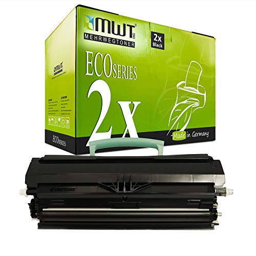 Image of 2x Kraft Office Supplies toner cartridge compatible for Dell 1700 1710 n replaces 593-10042 K3756 black