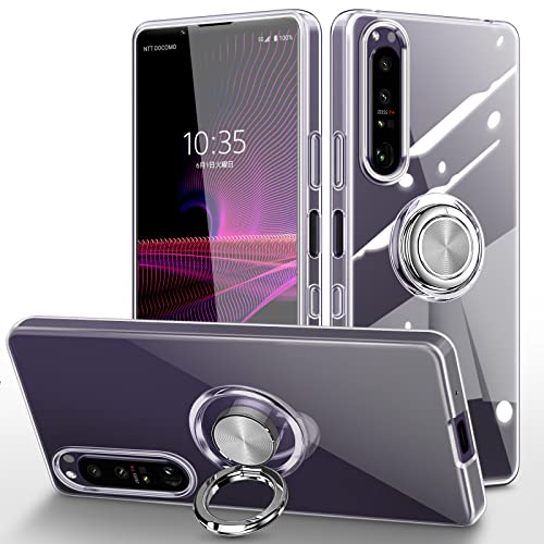 Sony Xperia 1 III SO-51B SOG03 P[X O NA  tpu VR ϏՌ ^ X^h@\ u ԍڃz_[ Xgbvz[t GNXyA 1 III Jo[