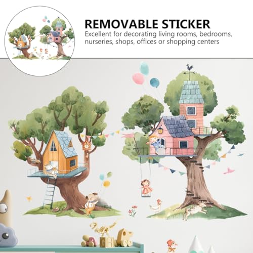 Vinilos Decorativos Animales Cartoon 30x90cm 2 piezas miniatura 3