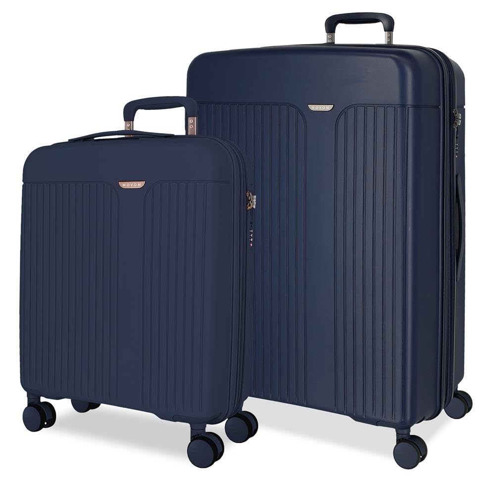 Jeu de valises MOVOM avec coque rigide et roues multidirectionnelles - 8