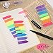 8 Set Neon Arrow Sticky Notes, 1120 PCS Arrow Book Annotation Tabs, 7 Color Page Markers Sticky Index Tabs, Small Annotating Tabs Page Notes Writable Labels for Annotating Books