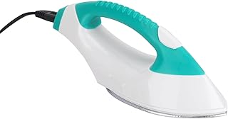 ミニアイロン、110Vポータブルハンドヘルドトラベルアイロン家庭用アイロン衣類アイロン温度制御と人間工学に基づいたハンドル防塵電気アイロン衣類、Tシャツ、寮、家庭用
