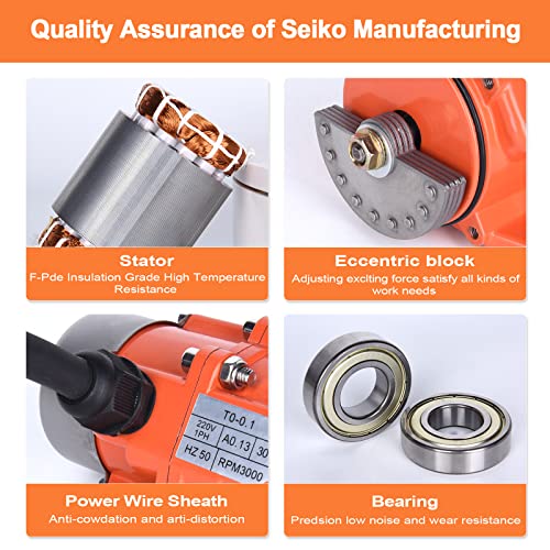 Concrete Vibrator Vibration Motor 30W-120W Single Phase 30W AC 110V 3600rpm Electric Vibrating Motors Silo Motor Hopper - Image 4