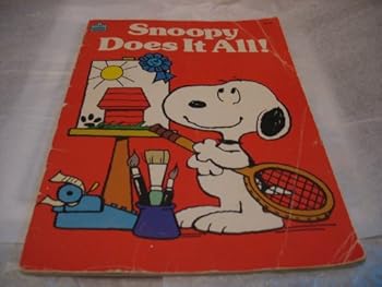 Paperback Snoopy Does It All! : Based on the Charles M. Schulz Characters Book