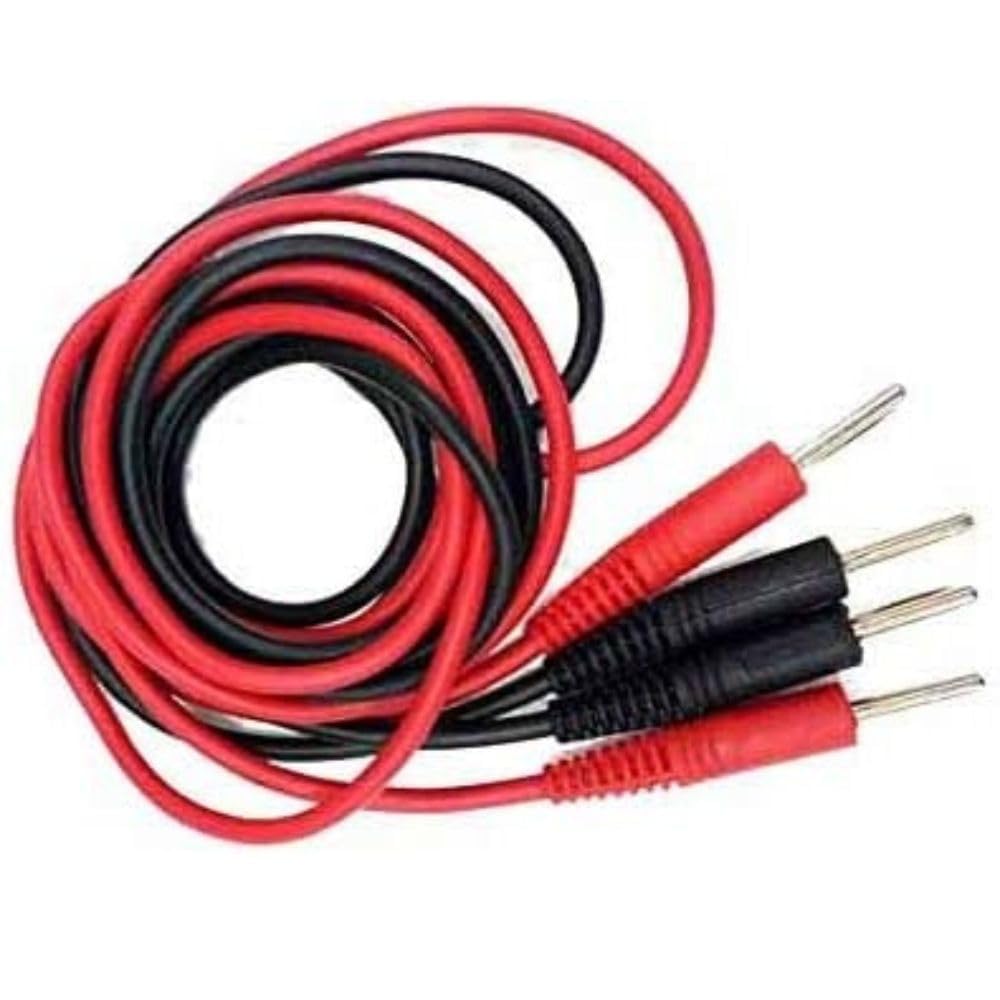 IFT Wire for Physiotherapy IFT Machine | Pack of 4 (2 Red + 2 Black) | Clinic & Hospital Use (4, Black and Red)-image-12